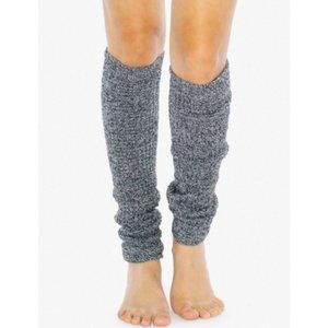 American Apparel Women Long Leg Warmer Grey